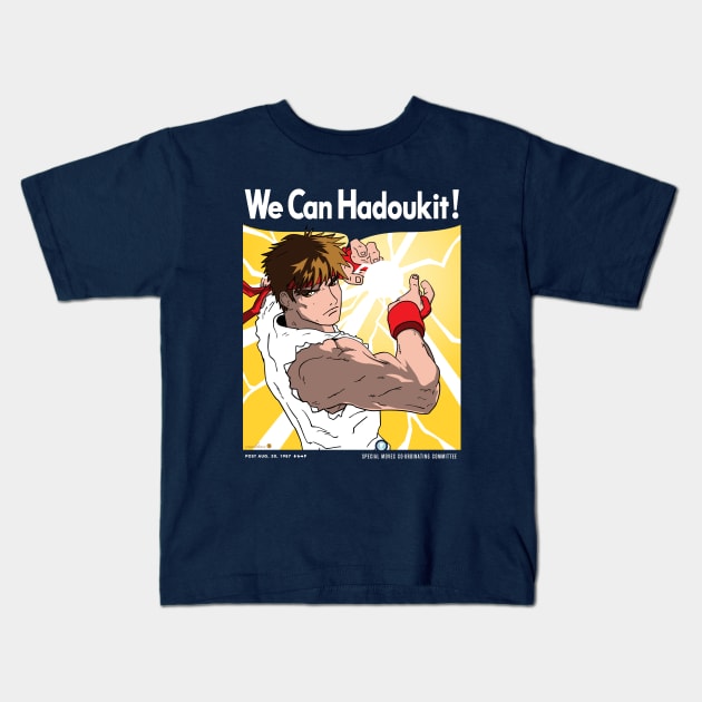 We Can Hadoukit! Kids T-Shirt by crocktees